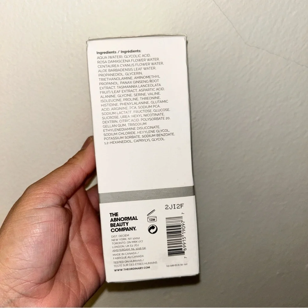The Ordinary Skincare Toning Solution